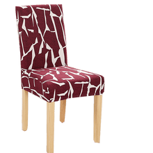 Load image into Gallery viewer, New Chair Covers Spandex Stretch Chair Covers Dining Slipcover Decorative Chair Cover floral For Kitchen Wedding Banquet Hotel Stretch Armless Chair Slipcover for Dining Room Seat Cushion, Spandex Kitchen Parson Chair Protector Cover, Removable &amp; Washable
