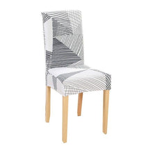 Load image into Gallery viewer, New Chair Covers Spandex Stretch Chair Covers Dining Slipcover Decorative Chair Cover floral For Kitchen Wedding Banquet Hotel Stretch Armless Chair Slipcover for Dining Room Seat Cushion, Spandex Kitchen Parson Chair Protector Cover, Removable &amp; Washable
