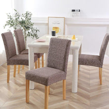 Load image into Gallery viewer, New Chair Covers Spandex Stretch Chair Covers Dining Slipcover Decorative Chair Cover floral For Kitchen Wedding Banquet Hotel Stretch Armless Chair Slipcover for Dining Room Seat Cushion, Spandex Kitchen Parson Chair Protector Cover, Removable &amp; Washable
