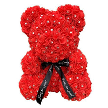Load image into Gallery viewer, New Charming Diamond Rose Bears 40cm Artificial Flower Teddy Bears For Valentins's Day Mother's Day Birthday Gifts
