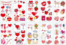 Load image into Gallery viewer, New Children's Sticker Animals Pattern Tattoo Bear Lion Rainbow Luxury Colorful Children Sets
