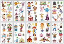 Load image into Gallery viewer, New Children's Sticker Animals Pattern Tattoo Bear Lion Rainbow Luxury Colorful Children Sets
