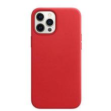 Load image into Gallery viewer, New Colorful Leather For iPhone 14 13 Pro Max Mini Magnet Case Cover Wireless Charging Drop Protect Covers Shockproof Slim Back Cover Leather Case For iPhone Slim and Aesthetic iPhone 14 case
