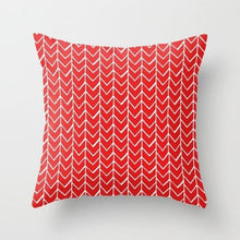 Load image into Gallery viewer, New Creative Red Cushion Case Hot Modern Home Outdoor Decorative Geometry Square Pillow Case Decorative Pillows Case Sofa Couch Seat Polyester Pillows Covers 45x45CM
