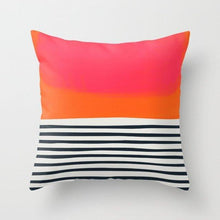 Load image into Gallery viewer, New Creative Red Cushion Case Hot Modern Home Outdoor Decorative Geometry Square Pillow Case Decorative Pillows Case Sofa Couch Seat Polyester Pillows Covers 45x45CM
