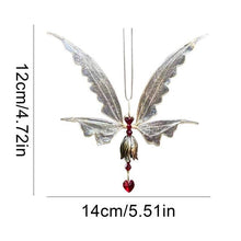 Load image into Gallery viewer, New Crystal Guardian Angel Wing Sun Catcher Angel Crystal Prism Pendant Sun Catcher Windows Outdoor Garden Hanging Decor Gifts Rainbow Collection With Crystal Wind Chimes For Home Garden Hanging Decoration
