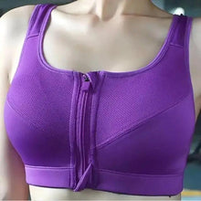 Load image into Gallery viewer, New Dazzling Sports Bra Crop Top Fitness Women Sportswear Feminine Workout Top Bras For Gym Female Underwear Running Push up Yoga Top
