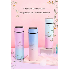 Load image into Gallery viewer, 500ML Smart Thermos Water Bottle Led Digital Temperature Display Stainless Steel Coffee Thermal Mugs Intelligent Insulation Cups

