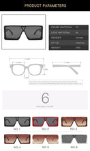 Load image into Gallery viewer, New Design New Stylish New Classic New Black &amp; White Square Shape Sunglasses For Women New Fashionable Branded &amp; Oversized Sun Glasses For Men New Luxury Shades Sunglasses For Men &amp; Women
