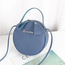 Load image into Gallery viewer, Small Circular Bag For Women And Girls Fashionable Single Shoulder Slung Mobile Phone Ladies Purse Women's Crossbody Messenger Gift Bags
