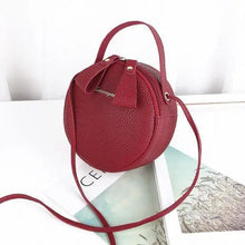 Load image into Gallery viewer, Small Circular Bag For Women And Girls Fashionable Single Shoulder Slung Mobile Phone Ladies Purse Women's Crossbody Messenger Gift Bags
