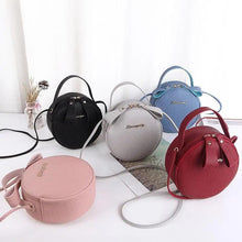 Load image into Gallery viewer, Small Circular Bag For Women And Girls Fashionable Single Shoulder Slung Mobile Phone Ladies Purse Women's Crossbody Messenger Gift Bags
