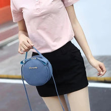 Load image into Gallery viewer, Small Circular Bag For Women And Girls Fashionable Single Shoulder Slung Mobile Phone Ladies Purse Women's Crossbody Messenger Gift Bags

