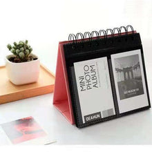 Load image into Gallery viewer, New Desktop Mini  Standing Polaroid Photo Album Scrapbooking Photocards album for cards stamps Photo Frame Instar Tabletop Flip Calendar Photo Album Gifts For Everyone
