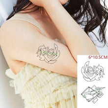 Load image into Gallery viewer, New Different Waterproof Temporary Tattoo Cute Fox Dog Luxury Animal Stickers Tattoo Colorful Modern Design For Adults Kids
