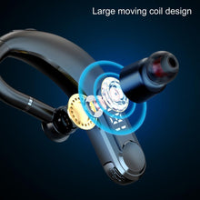 Load image into Gallery viewer, New Digital Display Wireless Single Ear Headset Bluetooth-compatible Earphone 5.2 Long Standby Time LED Power Digital Display Earphone Elegant Design Improved Comfort Long Range Wireless Hands Free Earphone For Drivers Canceling Headphones For Business
