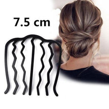 Load image into Gallery viewer, New Double Root Hair Hoop Head Band Adjustable Hair Clips Women Hoop Elastic Rubber Bands Ring Hair Styling Tools Hair Braider For Women Hair Styling

