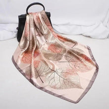 Load image into Gallery viewer, New Elegance Fashionable Scarves for Women Shawl Print Silk Satin Hijab Scarf Female Bandana 90*90cm Luxury Square Shawls Scarfs For Ladies
