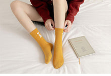 Load image into Gallery viewer, New Elegant Fruit Printed Breathable Cotton Socks Happy Funny Unisex Socks Candy Colors Harajuku Casual Cotton Crew Socks For Men And Women
