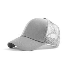 Load image into Gallery viewer, New Elegant Glitter Ponytail Baseball Caps Sequins Shining High Quality Fashionable Cap For Womens Messy Bun Adjustable Snapback Hip Hop Hat
