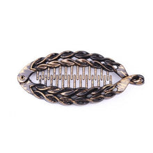 Load image into Gallery viewer, New Fashion Hair Clips Women Banana Barrettes Plastic Color Rhinestone Hair Claws Pins Clamps for Girls Ponytail Mohawk Bun Maker Accessories For Curly Hair Women
