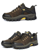 Load image into Gallery viewer, New Fashion Outdoors Men's Sneakers Waterproof Shoes Mens Casual Shoe Waterproof Hiking Boots Outdoor Lightweight Shoes Outdoor Walking Lace Up Anti-Slip Casual Shoes
