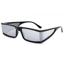Load image into Gallery viewer, New Fashion Rectangle Small Sunglasses For Women Luxury Style Mirror Black Clear Lens Retro Colourful Lens Frames Elegant Summer Design
