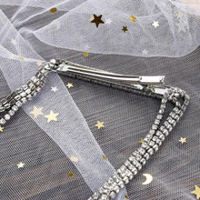Load image into Gallery viewer, New Fashion Rhinestone Tassel Hair Barrettes For Women Hair Clips Golden Sliver Hairpin Female Hairgrips Wedding Hair Accessories for Brides and Bridesmaids
