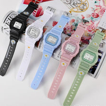 Load image into Gallery viewer, New Fashion Silicone Strap Men Women Watches Casual Digital Sport Watch Children Wristwatch Digital Watch with Stopwatch Military Multifunctional Classic Outdoor LED Backlight Sports Watches

