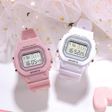 Load image into Gallery viewer, New Fashion Silicone Strap Men Women Watches Casual Digital Sport Watch Children Wristwatch Digital Watch with Stopwatch Military Multifunctional Classic Outdoor LED Backlight Sports Watches
