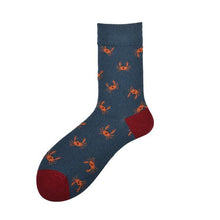 Load image into Gallery viewer, New Fashion Socks Shark Dinosaur Tiger Bear Dog Pattern Long Tube Happy Novelty Skateboarding Cycling Leisure Fun Unisex Crew Socks For Men And Women

