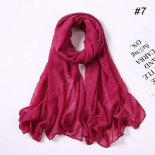 Load image into Gallery viewer, New Fashion Soft Cotton Elegant Viscose Scarf Ladies Scarf Shawls Lightweight Elegant Wraps  Muslim Hijab scarf scarves For Women
