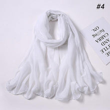 Load image into Gallery viewer, New Fashion Soft Cotton Elegant Viscose Scarf Ladies Scarf Shawls Lightweight Elegant Wraps  Muslim Hijab scarf scarves For Women
