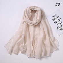 Load image into Gallery viewer, New Fashion Soft Cotton Elegant Viscose Scarf Ladies Scarf Shawls Lightweight Elegant Wraps  Muslim Hijab scarf scarves For Women
