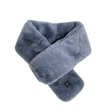 Load image into Gallery viewer, New Fashion Winter USB Heated Scarf Unisex Neck Warmer Neckerchief Winter Rechargeable Heating Elegant Scarf Neck Heating Pad Lightweight Shawl To Keep Your Neck Warm Shawl For Women
