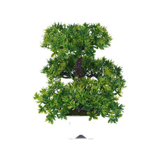Load image into Gallery viewer, New Festival Potted  Simulation Decorative Bonsai Home Office Pine Tree Gift Ornament Lifelike Accessory Artificial Bonsai Artificial Bonsai Tree Fake  Greenery for Home Office Desk Wall Book Shelf Decor Room Decor
