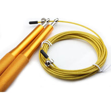 Load image into Gallery viewer, New Fitness Jump Ropes Heavy Steel Wire Speed Jump Rope Weighted Skipping Rope With 360 Degree Ball Bearing And Aluminum Alloy Non-Slip Handle Rope For Training Fitness Home Exercises
