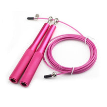 Load image into Gallery viewer, New Fitness Jump Ropes Heavy Steel Wire Speed Jump Rope Weighted Skipping Rope With 360 Degree Ball Bearing And Aluminum Alloy Non-Slip Handle Rope For Training Fitness Home Exercises
