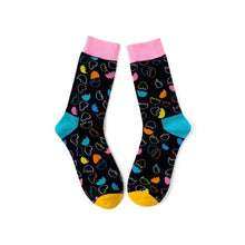 Load image into Gallery viewer, New Funny Women Fashion Harajuku Colorful Socks Cute Art Egg Series Personality Cotton Female socks Novelty Cotton Socks For Men And Women
