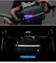 Load image into Gallery viewer, New Handlebar Bag Bicycle Bags Frame Pannier Bag Waterproof Multifunction Portable Shoulder Bag Bike Accessories Multifunction Bike Handlebar Bag Front Bicycle Frame Bag Waterproof Shoulder Bag Handbag Waist Bag
