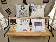 Load image into Gallery viewer, New Horse Cushion Cover Short Plus Luxury Horse Cotton Linen Decorative Pillowcase Cushion Decorative Pillows  Covers for Home Sofa Couch Car Bedrooms 45x45cm
