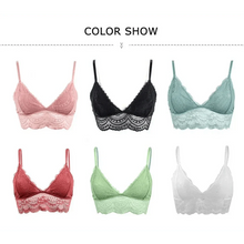 Load image into Gallery viewer, New Incredible Underwear For Women Sexy Bralette Unlined Lace Lingerie Bras Intimate Tops Push Up Bra For Female
