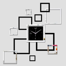 Load image into Gallery viewer, New Large Wall Clock Modern Design Acrylic Mirror Quartz Watch Stickers Clocks Home Decoration Watch Wall Clock Quartz Acrylic Mirror Stickers Home Decor 3D Clocks
