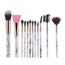 Load image into Gallery viewer, New Luxurious 12/8/5pcs Eye Lip Makeup Brushes Set Eyebrow Comb Eyelash Sponge Eyeshadow Silicone Face Mask Edge Control Brush Cosmetics
