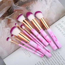 Load image into Gallery viewer, New Luxurious 12/8/5pcs Eye Lip Makeup Brushes Set Eyebrow Comb Eyelash Sponge Eyeshadow Silicone Face Mask Edge Control Brush Cosmetics
