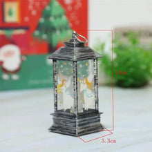 Load image into Gallery viewer, New Luxurious Christmas Ornament LED Lamp Desktop Hanging Santa Claus Elk Lantern Xmas Home Party Decoration Prop Lights Kids Gift
