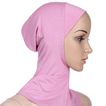 Load image into Gallery viewer, New Luxury Fashion Winter Soft Colorful Inner Hijab Cap Muslim Turban Hijab Caps Muslim Under Scarf  Women Lightweight Hijab Bonnet Muslim Women Elegant Scarf Turbans Head For Women Women's Hijabs Hijab Caps Hat For Women

