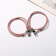 Load image into Gallery viewer, New Magnet Couple Bracelet Star Astronaut Bracelet Attractive Fashion Star Magnetic Bracelets For Couples Jewelry Gifts Set For Bestfriend Girlfriend Boyfriend Women Men
