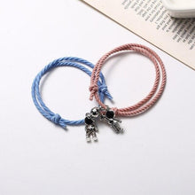 Load image into Gallery viewer, New Magnet Couple Bracelet Star Astronaut Bracelet Attractive Fashion Star Magnetic Bracelets For Couples Jewelry Gifts Set For Bestfriend Girlfriend Boyfriend Women Men
