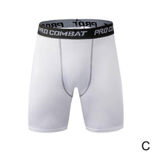Load image into Gallery viewer, New Male Fitness Quick-Drying Tight Shorts Elastic Compression Leggings Training Pants Men Running Shorts Comfort Black Gray Mens Running Compression Pants Workout Cool Quick Dry Sports Shorts for Running Athletic Underwear
